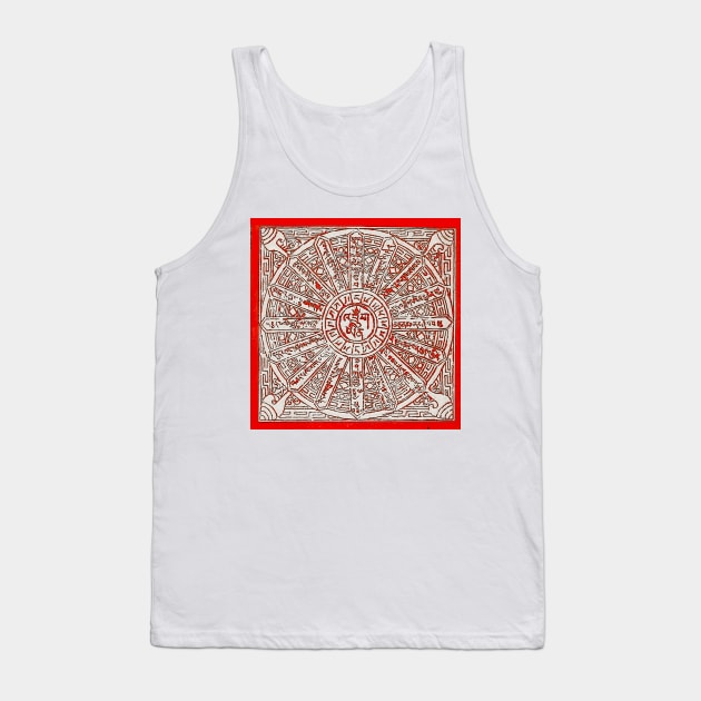 Ancestral and mysterious mystical writing Tank Top by Marccelus